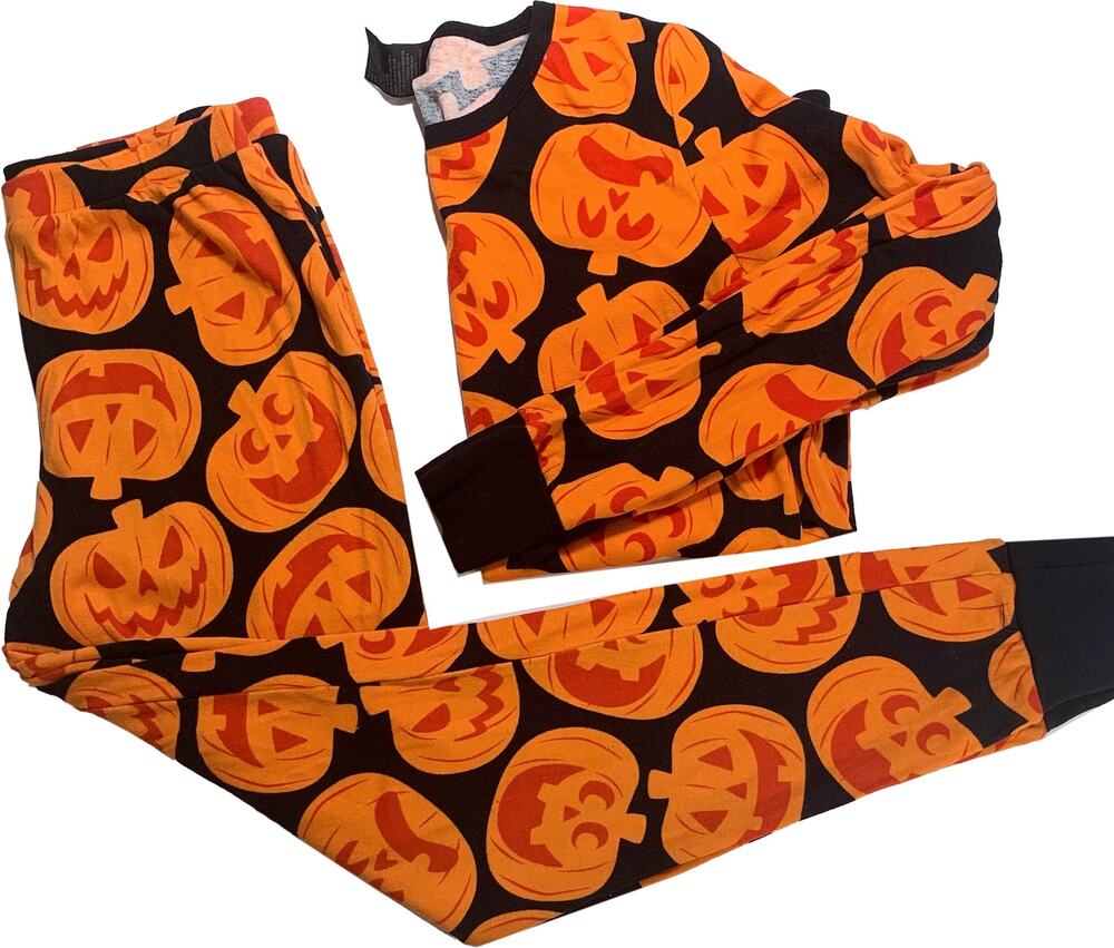 Halloween Pumpkins 2-Piece Sleepwear Set by Hyde and Eek! Boutique Women's Small